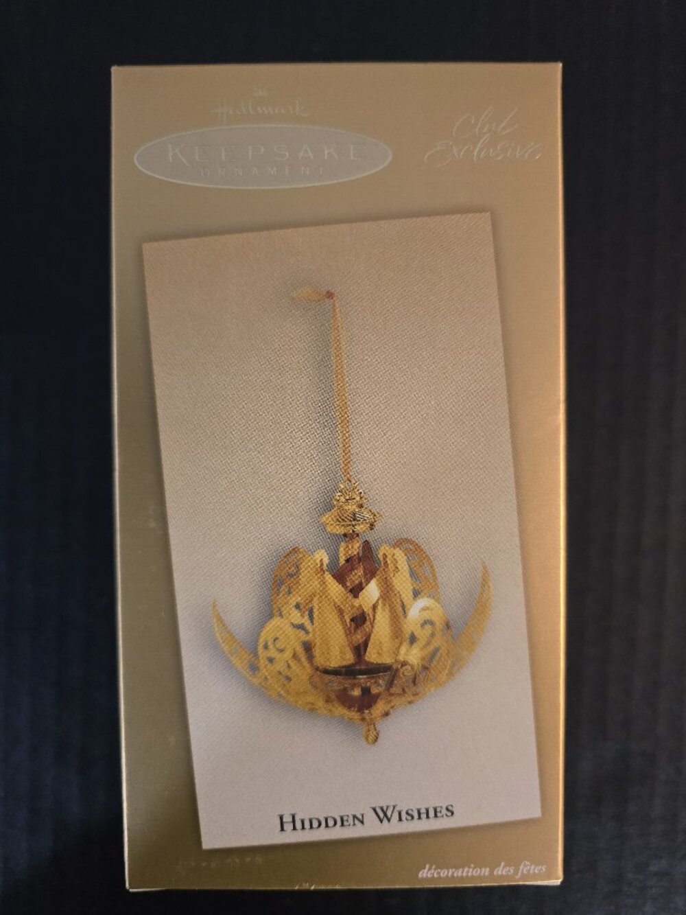 Hallmark Keepsake 2004 Club Exclusive Hidden Wishes Christmas Ornament